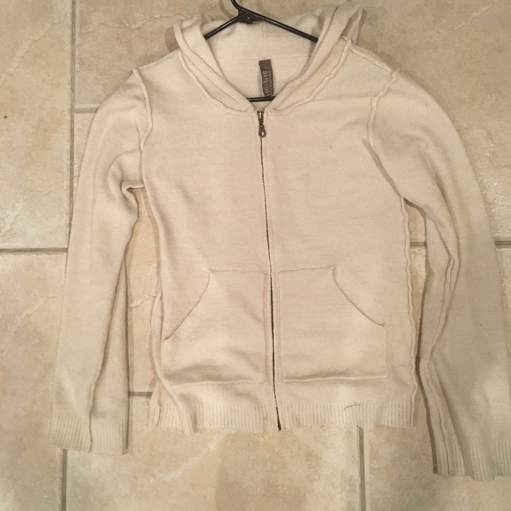 Barefoot dreams zip up sweater